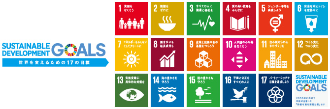 持続可能な開発目標（SDGs/エスディージーズ）